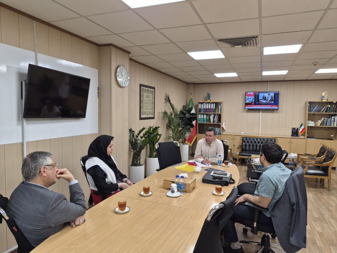 بررسی راهاندازی کانون ارزیابی مدیران هلالاحمر با همکاری سازمان مدیریت صنعتی