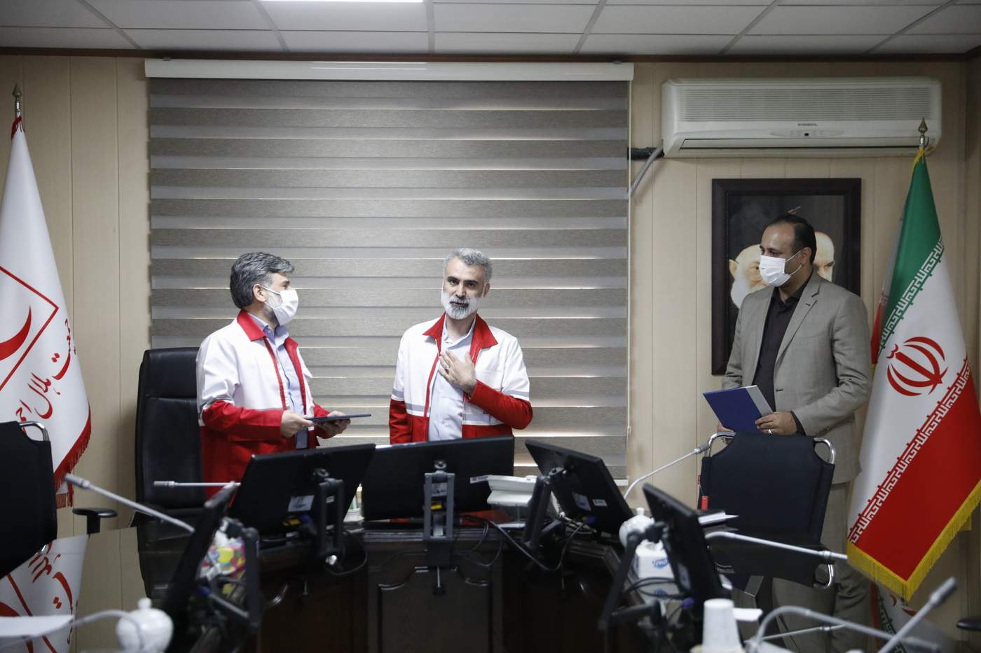 تصاویر مراسم معارفه سرپرست دفتر فنی، مهندسی و عمران